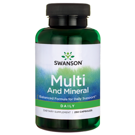 UPC 087614012575 - Swanson Daily Multivitamin and Mineral Capsules