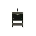 thumbnail image 3 of Elegant Kitchen and Bath Ira 24 Inch Single Bathroom Vanity In Mocha Brown, 3 of 13
