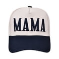 thumbnail image 2 of Trucker Hat for Women Embroidered Mom Baseball Cap Adjustable Canvas Vintage Hat for Casual Wear, 2 of 5
