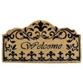 thumbnail image 1 of Imports Decor 527PVC Bienvenue Fleur de Lis Coco Paillasson, 1 of 1