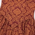 thumbnail image 4 of BRICH Italian Renaissance Dress for Women Dress Dress Ball Gown Orange XL, 4 of 9