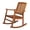 Teak (Set of 2), variant on Perry Classic Slat-Back 300-Lbs Support Acacia Wood Patio Outdoor Rocking Chair, Teak (Set of 2)