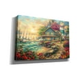 thumbnail image 2 of Epic Graffiti 'Sunrise by the Sea' by Chuck Pinson, Canvas Wall Art, 26"x18", 2 of 8