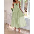 thumbnail image 4 of Women's Casual Vacation Sundress with Waist Corset, 4 of 5