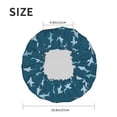 thumbnail image 3 of Cartoon Cool Cute Shark_B Shower Cap, Double Layers Shower Cap Rreusable Waterproof, Elastic Bathing Hair Hat for Women, Washable Hair Cap for All Hair Lengths, 3 of 5