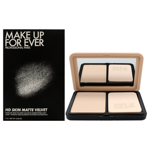 Base de maquillaje en polvo mate HD Skin Matte Velvet - 1N00 Alabaster de Make Up For Ever para mujer - 0.38 oz