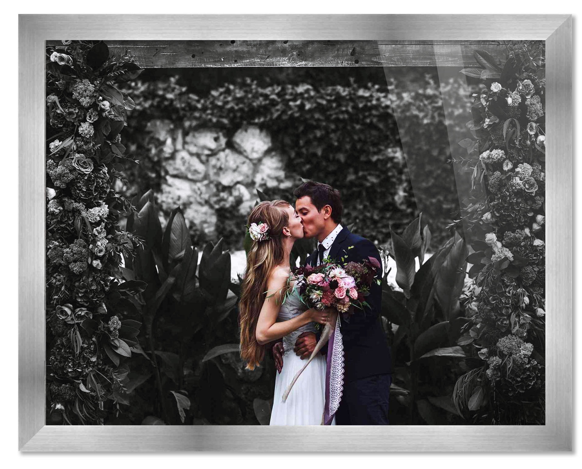 Picture Photo Frame Metal 30x40 40X50 50x70cm Black for Poster Wall Art  Display With Mat Plexiglass Painting Gallery Home Decor