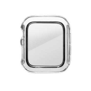 ONN Clear Bumper with Screen Protector for Apple Watch 40mm, Unisex