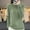 Green, variant on Zylanna Women's Pullover Sweaters, Knitted Long Sleeve Solid Color Crew Neck Loose Tops for Women Coffee