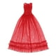 thumbnail image 1 of Ropa de muñeca Hugo Vestido de tul de encaje 1/3 60 CM Rojo, 1 of 10