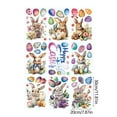 thumbnail image 3 of HongHeng Easter Window Clings for Glass Windows: Happy Easter Bunny Window Stickers Double Sided with Cutes Eggs Decorations - Easter Party Supplies for Home office Decor, 3 of 6