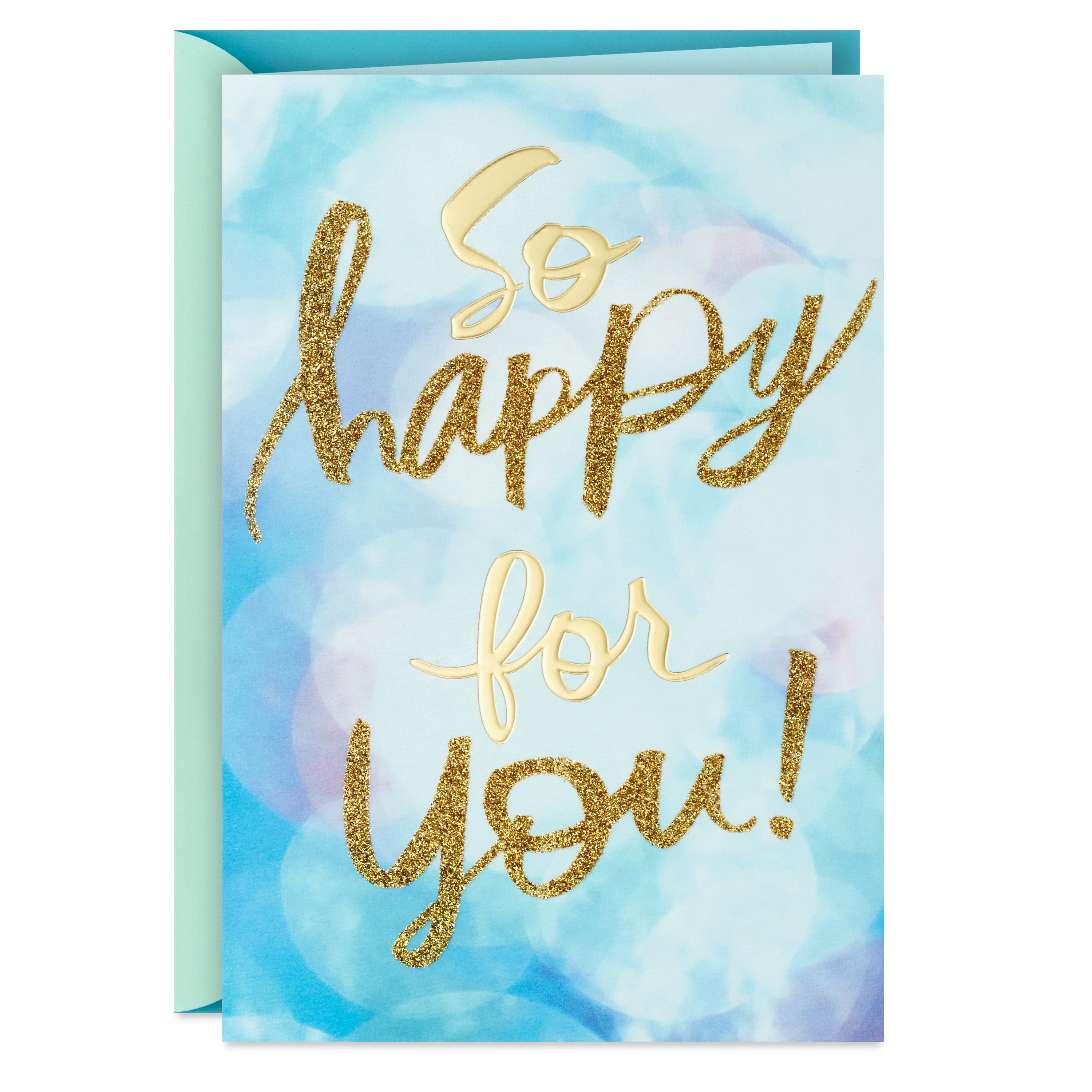 Hallmark Congratulations Card or Graduation Card (So Happy for You)