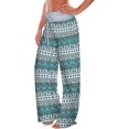 thumbnail image 2 of HAHDAXIA Haut Dames Doux Pantalons Évasés Longueur du Sol S-2XL, 2 of 4