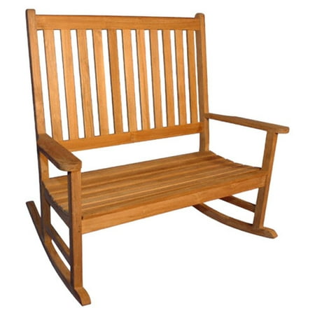 Regal Teak Double Rocking Garden Bench