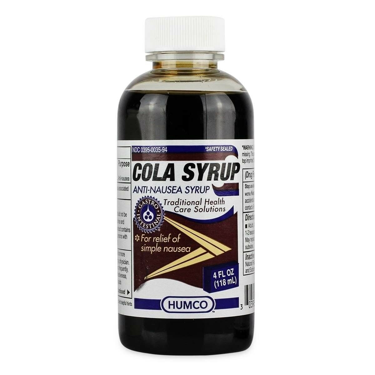 Humco Cola Anti-Nausea Syrup, 4 Fl. Oz.