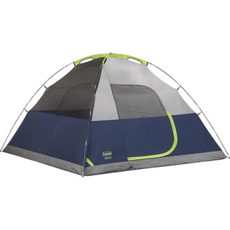 Coleman 6-Person Weathermaster Cabin Camping Tent with Screen Room