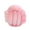 thumbnail image 1 of Txlixc Almohada acolchada de terciopelo, almohada acolchada esférica retorcida de terciopelo de color sólido Txlixc moda, 1 of 7