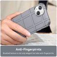 thumbnail image 7 of SaniMore Case for iPhone 14 Plus 6.7" 2022, Rugged Heavy Duty Protective Cover Anti-slip Drop-proof Slim Lightweight Anti-scratch 360°Full Protective Cover For iPhone 14 Plus, Gray, 7 of 7