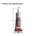 thumbnail image 2 of 3PCS 110ml B6000 Jewelry Glue Clear Rhinestone, Inlay Glue, Pendant Adhesive,Craft Adhesive Glue with Precision Tip Multifunctional Fabric Glue For Jewelry Making, Mobile Phone Repair, 2 of 10