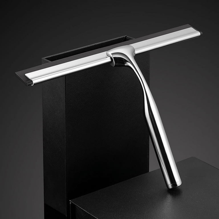 KSENDALO All-Purpose Shower Squeegee, Stainless Steel photo 5