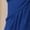 Blue, variant on Royal Blue V-Neck Twist Front Sleeveless Mini Dress With Ruched Detail