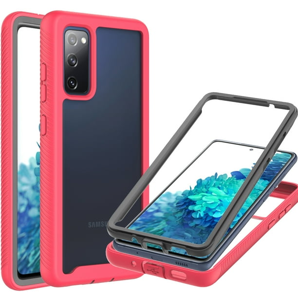 Coveron Samsung Galaxy S Fe 5g Phone Case Military Grade Full Body Rugged Slim Fit Clear Cover Pink Walmart Com