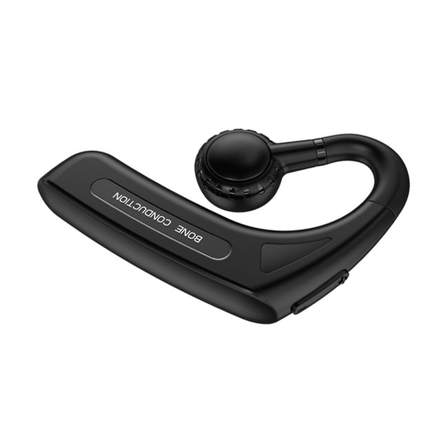 COM1950s Haut-Parleurs Bluetooth Sans Fil, Écouteurs à Conduction Bone-E, Écouteurs à Oreille Ouverte Sport Sans Fil, Écouteurs Bluetooth avec Micro Intégré, pour la Course, le Cyclisme et les Entraînements