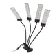 thumbnail image 5 of Luz LED de cultivo Vevor iluminación Flexible de Espectro completo 4 cabezales con Clip de atenuación 5 engranajes 100-240V enchufe europeo, 5 of 5