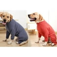thumbnail image 3 of Dog Fleece Jacket Warm Winter Coat Four Legs Pullover for Medium Large Dogs, 3 of 9