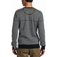 thumbnail image 2 of Buffalo David Bitton Mens V-neck Knit Sweater, Black, XX-Large, 2 of 2