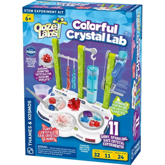 Ooze Labs: Colorful Crystal Lab