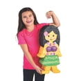 thumbnail image 2 of Fun Express Hula Girl Piñata Luau Party Decor 1 Piece Small, 2 of 2