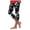 Black, variant on felwors Tummy Control Workout Capris Leggings for Women High Waist Athletic Yoga Pants with Pockets Gym Running Hiking Purple for Size S