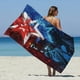 thumbnail image 1 of Microfiber Beach Towel Super Colorful Bath Towel Sandproof Beach Blanket Multi-Purpose Towel For Travel Swimming Pool 30x60 Inch, 1 of 6