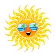 thumbnail image 2 of CafePress - Summer Sun Cartoon With Sunglasses - Large Beach Towel, Soft 30"x60" Towel with Unique Design, 2 of 3