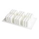 thumbnail image 1 of Moldes de silicona para pasteles Moldes para vasos Utensilios para hornear Moldes de silicona para pasteles Moldes para velas (blanco) (1 unidad), 1 of 2