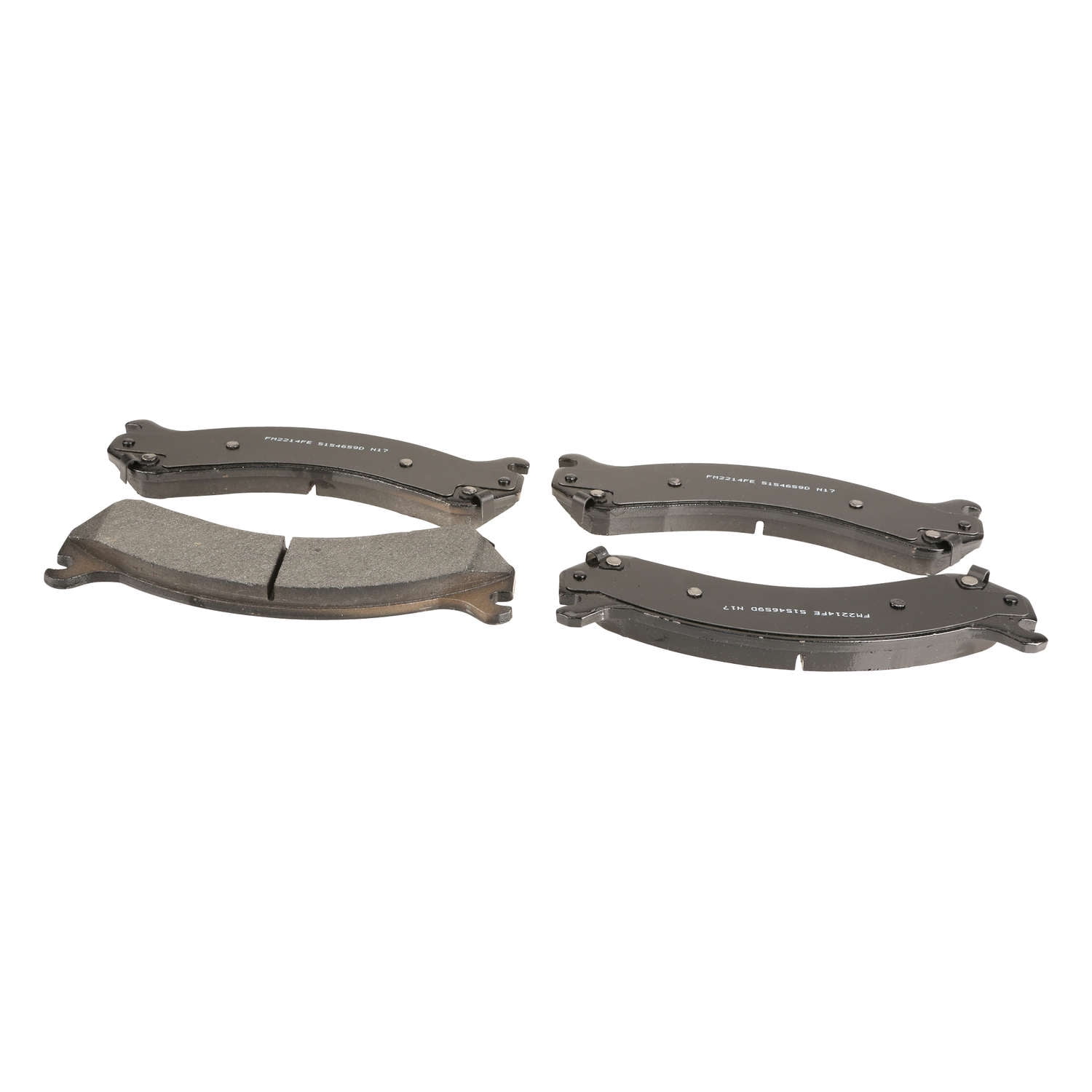 Wagner Brake Severe Duty Brake Pad Set, w/ Hardware Kit