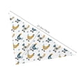 thumbnail image 3 of Naloa Farm Roosters Dog Bandanas 1PC Washable Triangle Dog Scarfs Premium Durable Fabric, for Small Medium Large Dogs and Cats, 3 of 6