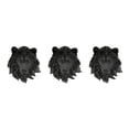 thumbnail image 4 of Advancent Resin Lion Head Statue Office Living Animal Room Gift Sculpture Type1 NO1, 4 of 6