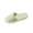 Green, variant on Unisex Couple Wavy Quilted Embossed Slides EVA Waterproof Non Slip Open Toe Breathable Indoor Outdoor Bathroom Summer Wear Slippers