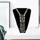 thumbnail image 4 of Collar con colgante bohemio, cadena de suéter, vintage, para Plata Sunnimix cadena de suéter, 4 of 8