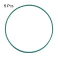 thumbnail image 2 of Fluorine Rubber O Rings, 90mm OD, 85.2mm Inner Diameter, 2.4mm Width, Seal Gasket Green 5Pcs, 2 of 3