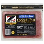 Zeigler 97% Fat-Free Cooked Ham, 8 Oz.