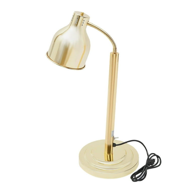 Fichiouy Food Heat Lamp with 250W Bulb Commercial Food Warmer Lamp
