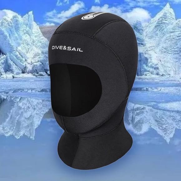 Capucha de neopreno para traje de neopreno Capucha de buceo de 3 mm para hombres, mujeres, jóvenes, babero, buceo, surf, capucha térmica para kayak, v SG Macarena capucha de traje de neopreno
