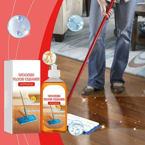 Decontamination Floor Cleaner Wood Floor Effect Decontamination Descaling Orange Fragrance 100ml Dryer Clothes Catcher