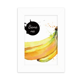 thumbnail image 1 of Plátano fruta sabrosa salud acuarela Marco de Fotos de escritorio imagen Blanco Pintura arte 5x7 pulgadas, 1 of 4