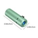 thumbnail image 3 of mfyjkho Telescopio monocular para exteriores de 8 aumentos con lentes de cristal óptico|prismas BAK4|objetivo de 22 mm|diseño compacto de 9 x 3 cm|incluye bolsa de almacenamiento, 3 of 7
