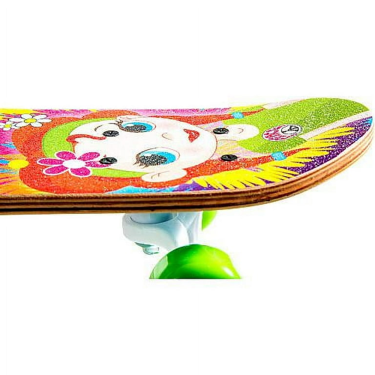 Titan Flower Power Princess Complete Skateboard for Girls Ages 5