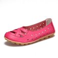thumbnail image 1 of XIHAHA, temporada de verano para mujer, zapatos antideslizantes con parte inferior de tendón de ternera transpirable, zapatillas con agujeros informales, sandalias de mujer de talla grande, 1 of 5